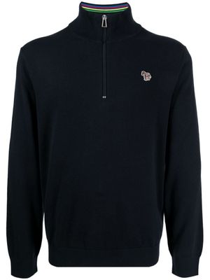 PS Paul Smith sweat à logo poitrine - Noir