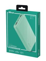 Trust Primo Compact Powerbank 15.000 mAh Powerbank Groen - thumbnail