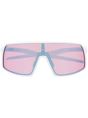 Oakley lunettes de soleil à monture aviateur - Blanc