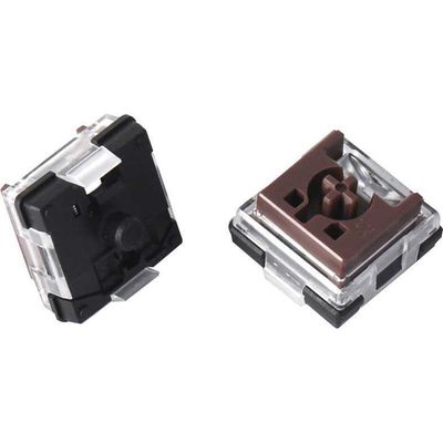 Low Profile Optical Brown Switch-Set, 87 stuks Keyboard switches