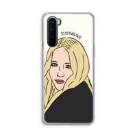 Mary Kate: OnePlus Nord Transparant Hoesje