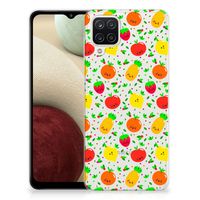 Samsung Galaxy A12 Siliconen Case Fruits - thumbnail