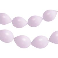 Knoopballonnen Lila Pastel (3m)