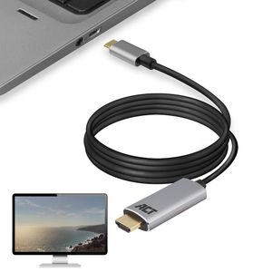 ACT AC7015 USB-C naar HDMI kabel 1,8 meter