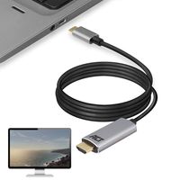 ACT AC7015 USB-C naar HDMI kabel 1,8 meter - thumbnail