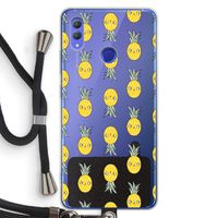 Ananas: Honor Note 10 Transparant Hoesje met koord