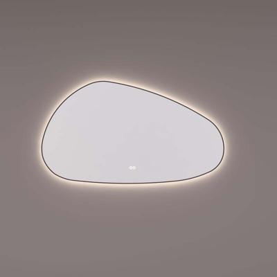 Badkamerspiegel Hipp Design SPV13600BL | 120x70 cm | Organisch | Indirecte LED verlichting | Touch button | Met spiegelverwarming