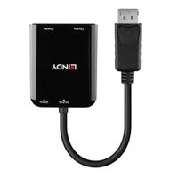 Lindy 38433 video kabel adapter DisplayPort 2 x HDMI - thumbnail