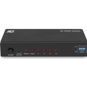 ACT AC7831 video splitter HDMI 4x HDMI