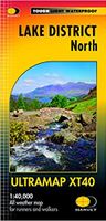 Wandelkaart Lake District Noord | Harvey Maps - thumbnail