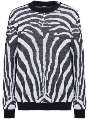 Balmain Pull & Maillots - Blanc