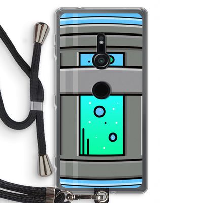 Chug Bottle: Sony Xperia XZ2 Transparant Hoesje met koord