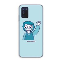 Zwaai: Samsung Galaxy A03s Transparant Hoesje