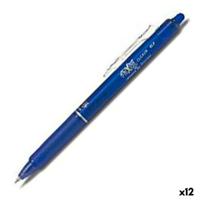 Pen Pilot Frixion Clicker Wisbare inkt Blauw 0,4 mm 12 Stuks