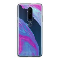 Zweverige regenboog: OnePlus 7 Pro Transparant Hoesje