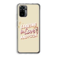 Pizza is the answer: Xiaomi Redmi Note 10 Pro Transparant Hoesje