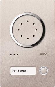 Ritto by Schneider 1810120 Deurintercom RVS