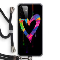 Melts My Heart: Samsung Galaxy A72 5G Transparant Hoesje met koord