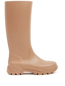 Maison Margiela bottes de pluie Tabi - Marron