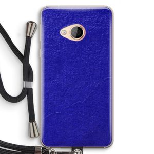 Majorelle Blue: HTC U Play Transparant Hoesje met koord