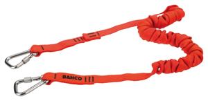 Bahco Veiligheidskoord | met vaste karabijnhaak | 6 kg | 1.2 m - volgens DROPS best practices - 3875-LY8