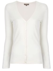 N.Peal cardigan en cachemire - Blanc