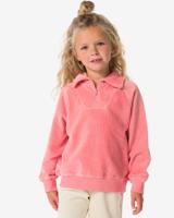 HEMA Kindertrui corduroy roze (roze)