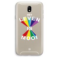 Het Leven Is Mooi: Samsung Galaxy J7 (2017) Transparant Hoesje