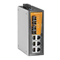 Weidmüller 1241020000 netwerk-switch Managed Fast Ethernet (10/100) Zwart, Grijs, Oranje, Zilver