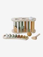2-in-1 tap tap xylofoon van hout geel