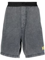 DSQUARED2 short de sport à logo imprimé - Gris - thumbnail