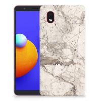 Samsung Galaxy A01 Core | TPU | Siliconen hoesje | Marmer Beige