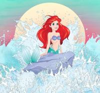 Komar Into Adventure Fotobehang Disney Princess - Ariel - Rise - IADX6-013