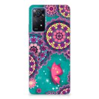 Xiaomi Redmi Note 11 Pro 5G | Hoesje maken | Cirkels en Vlinders