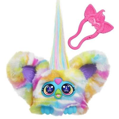 Furby Furblets Zee-Bah, Mini Elektronische Pluche voor Meisjes en Jongens, 45+ Geluiden, Leeftijd 6 en Ouder, Serie 4, Hasbro