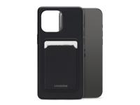 Mobilize Mobilize Rubber Gelly Card Case Apple iPhone 15 Pro Max Matt Black