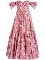 Giambattista Valli robe longue Saint-Rémy à épaules dénudées - Rose - thumbnail