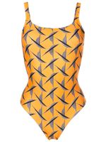 Lygia & Nanny maillot de bain Hapuna à imprimé oiseau - Orange