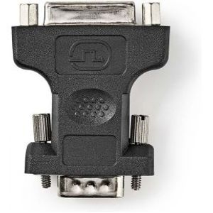 VGA - DVI-Adapter | VGA Male - DVI-I 24+5-Pins Female | Zwart [CCGB32901BK]