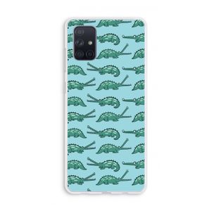 Kroko: Galaxy A71 Transparant Hoesje