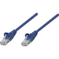 Intellinet 735773 RJ45 Netwerkkabel, patchkabel CAT 6 S/FTP 10.00 m Blauw Vergulde steekcontacten 1 stuk(s) - thumbnail