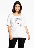 Yoek T-Shirt relax 'female figure' | Wit | Maat 58/60 Yoek T-Shirt relax 'female figure' | Wit | Maat 58/60