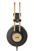 AKG K92 Hoofdtelefoons Bedraad Hoofdband Muziek Zwart, Goud - thumbnail