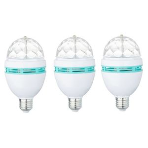 6x Stuks disco lampen/lichten E27 fitting 360 graden roterend