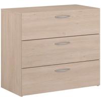 Ladekast - EASY LIFE - 3 lades - Eiken - 78,2 x 69,3 x 40,8 - PARISOT