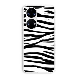 Zebra pattern: Huawei P50 Transparant Hoesje