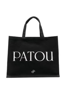 Patou sac cabas Patou en toile - Noir