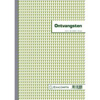 Kasboek Exacompta Manifold ontvangsten dupli 50vel NL