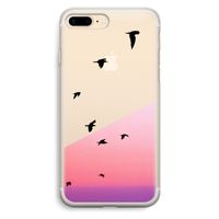 Fly away: iPhone 7 Plus Transparant Hoesje