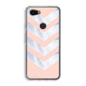 Marmeren pijlen: Google Pixel 3a Transparant Hoesje